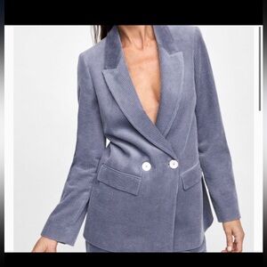 Zara Women's Blue Blazer